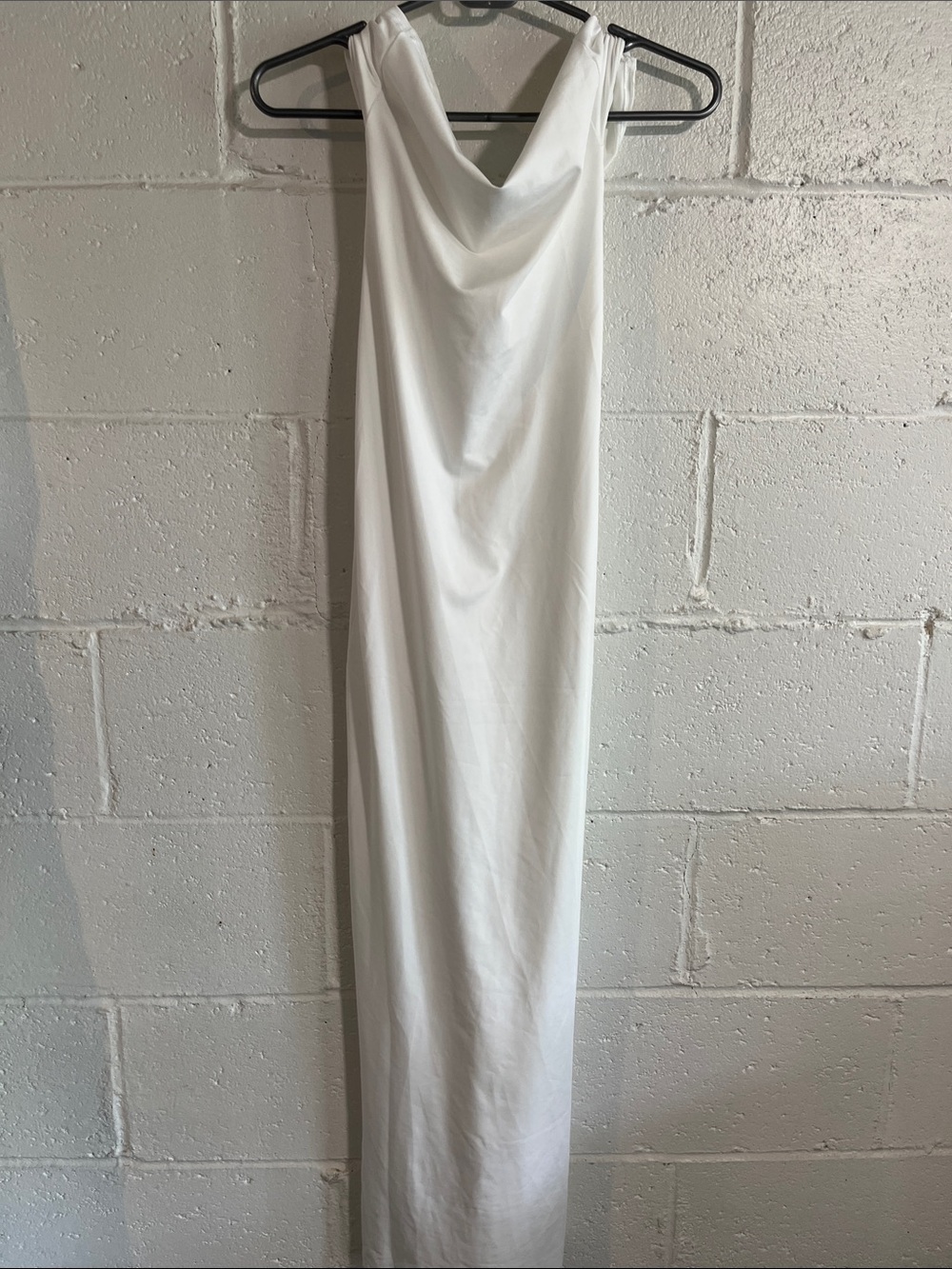 Cowl Neck Bodycon Maxi Dress